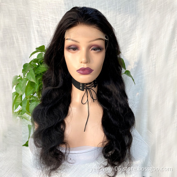 Direct Factory Price 13x4 Body Wave Lace Front Wigs Human Hair Brazilian Human Hair Wigs Cuticle Aligned Virgin Hair Wig
